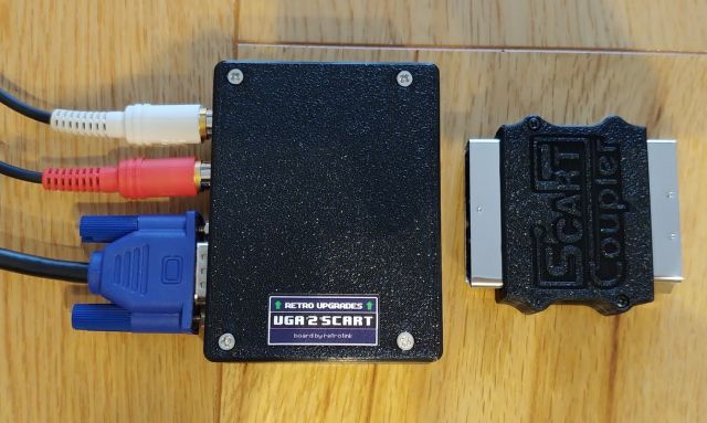 VGA2SCART + SCART Coupler