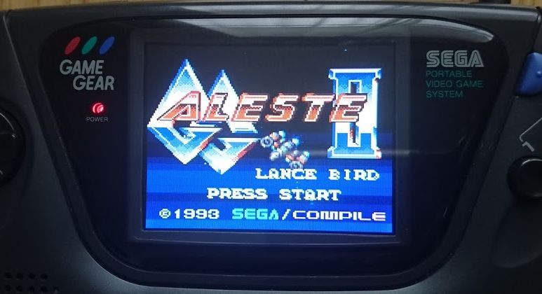 TFT液晶でのゲームギア(GGLCD)