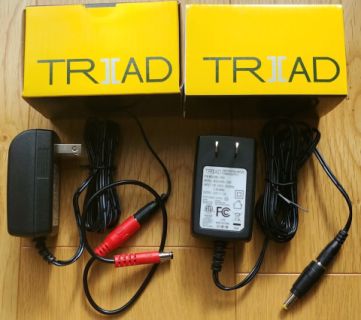 Triad ACアダプター 左MD1セット、右MD2セット