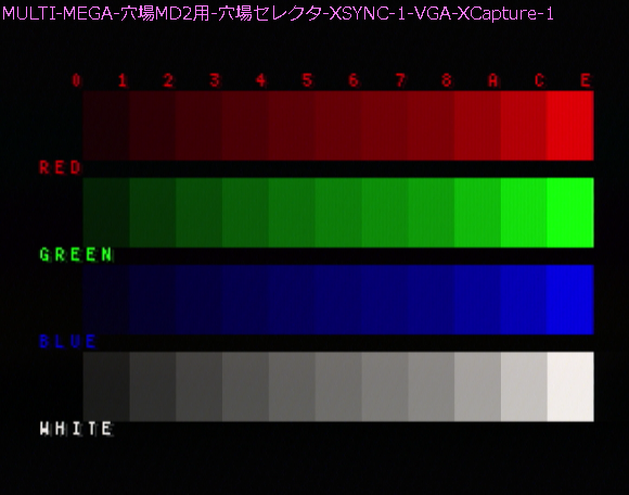 セレクタ+XSYNC経由でのコンバータ不使用-1